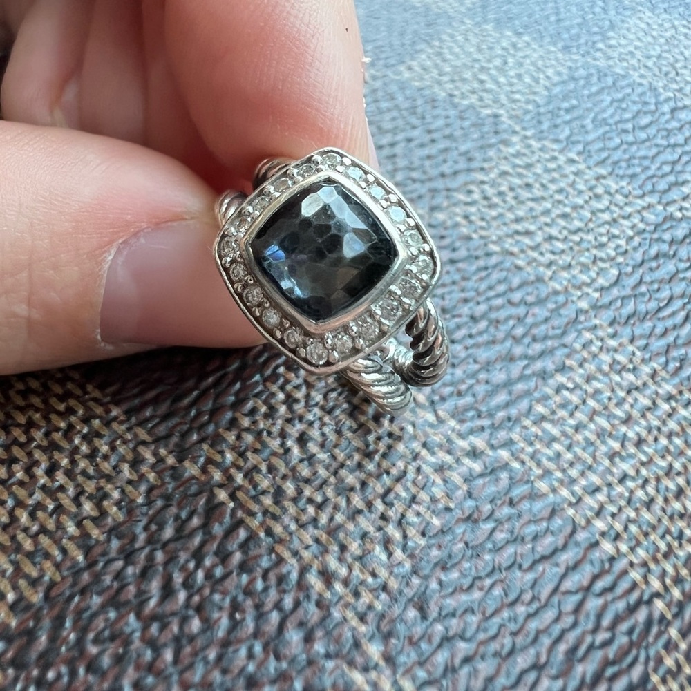David Yurman - Albion Petite Ring (Color - Black Orchid)